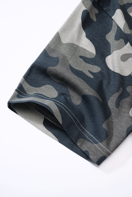 Brandit T-Shirt, Grey Camo