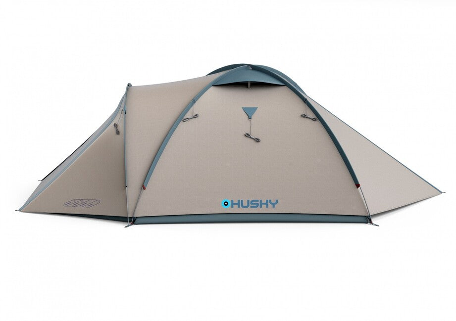 Husky Bizon 4 Classic family tent for 4 persons, light grey