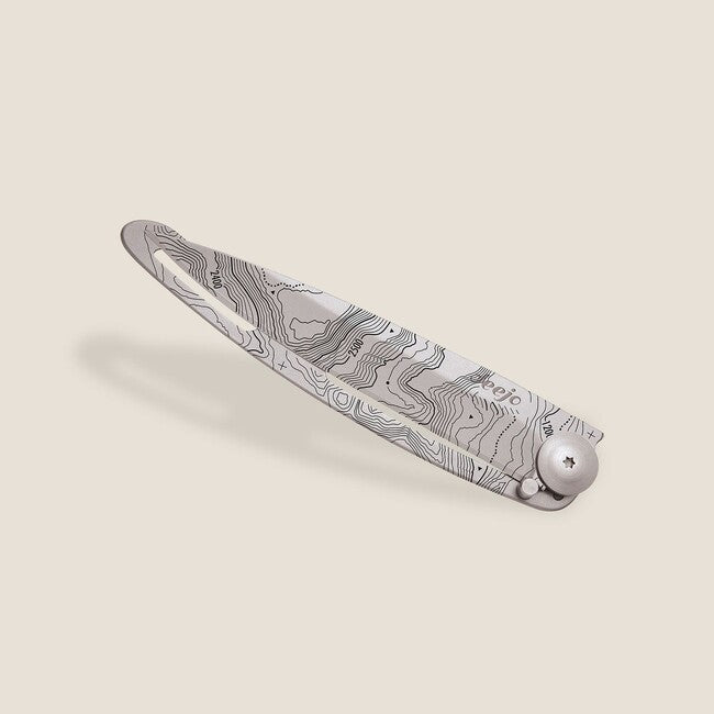 Deejo Tattoo Naked Topography Folding Knife