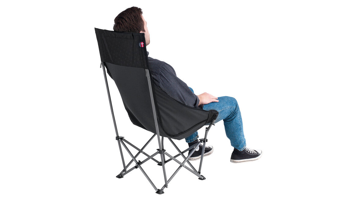 Outwell Emilio Camping Chair, Black