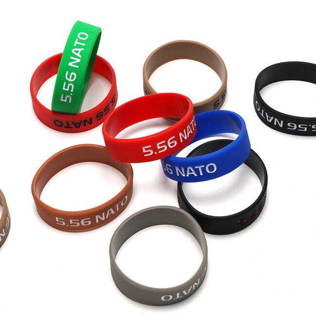 Leguon Gumená páska na označenie zásobníka Volt 5.56 mm, čierno-červená