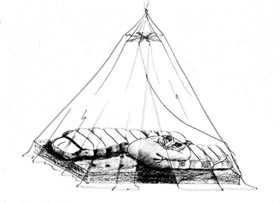 BasicNature Classic Mosquito Net Canopy Mesh 225