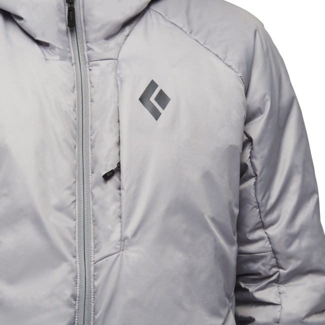Black Diamond Belay Women's Men's Parka, Pewter