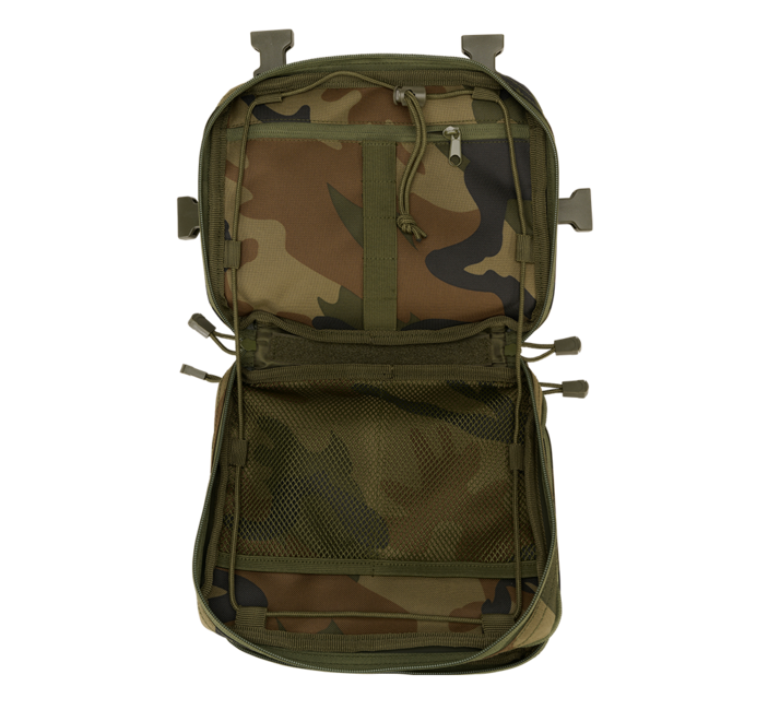 Brandit Cooper Pack Operator Neck Pouch, Woodland