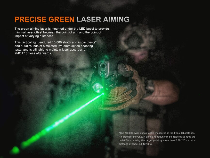 Fenix GL23R Weapon Laser Light