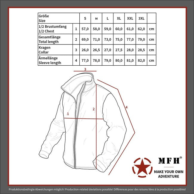 MFH Protect Softshell Jacket, Black