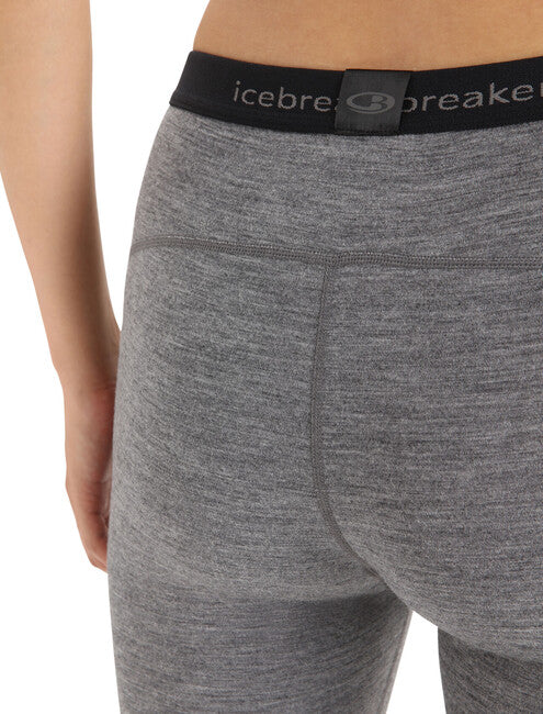 Icebreaker Women's Merino 200 Oasis Leggings, Grey