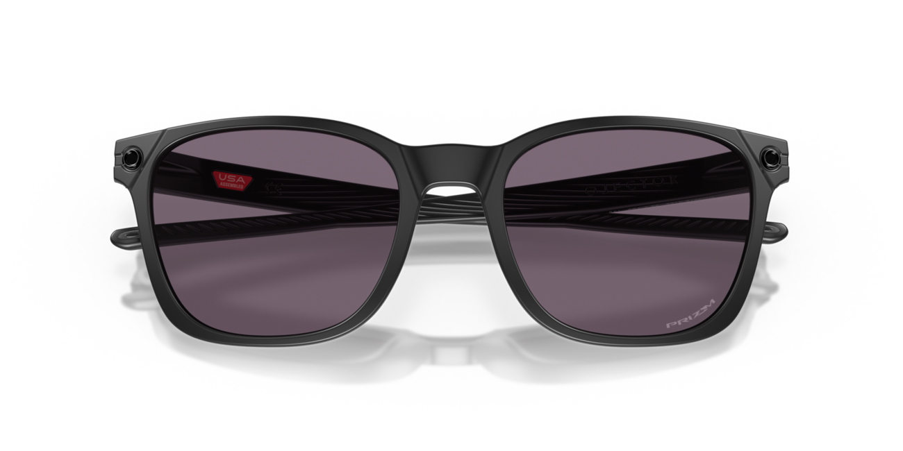 Oakley Ojector Sunglasses, Matte Black Frame, Prizm Grey Lenses, 55