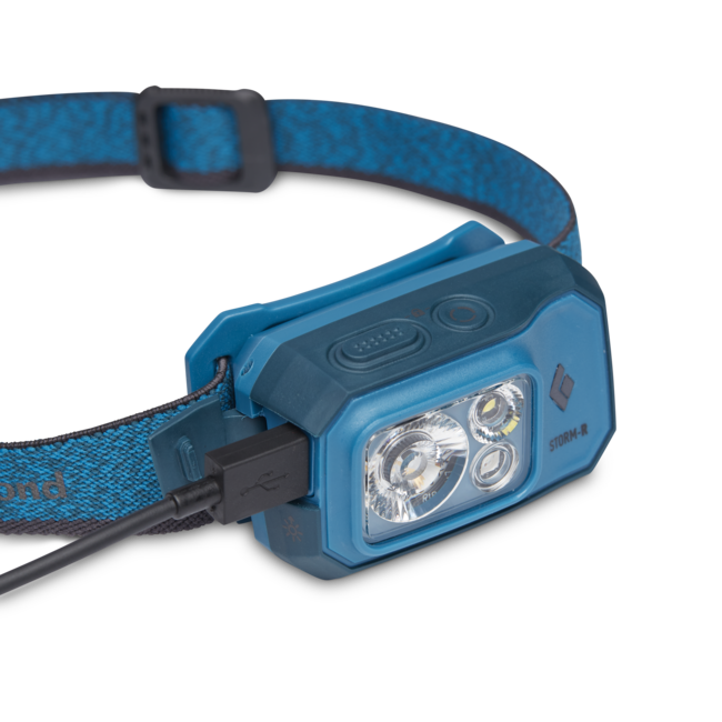 Black Diamond Storm 500-R Headlamp, Blue