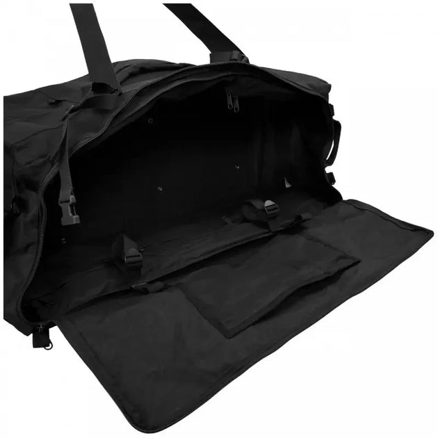 Mil-Tec Black Combat Bag with Wheels