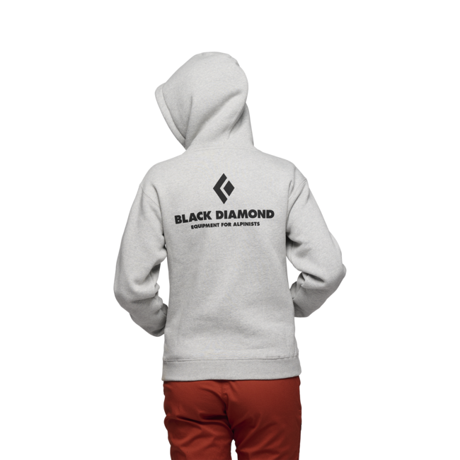 Black Diamond Equipment for Alpinists Women's Hoodie, Nickel Heather