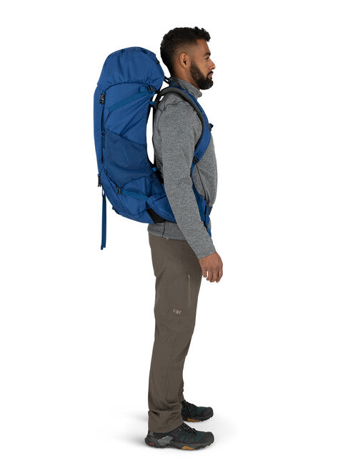 Osprey Rook 50 Hiking Backpack, Astrology Blue/Blue Flame