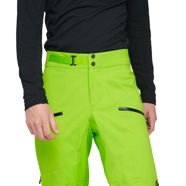 Black Diamond Recon Lt Stretch Men's Pants, Lime Green