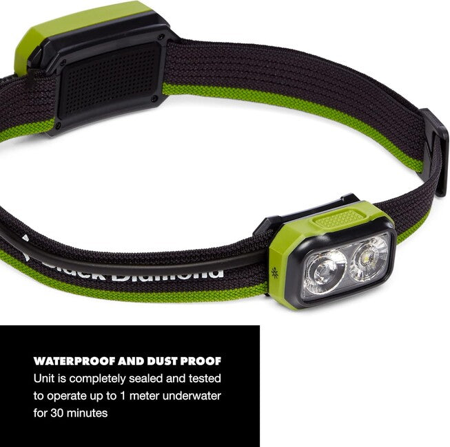 Black Diamond Onsight 375 Headlamp Honnold Edition, Green
