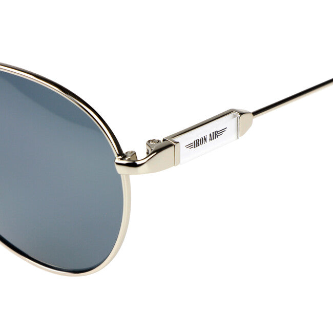 ActiveSol Kids Iron Air Children's Polarized Sunglasses, Silver