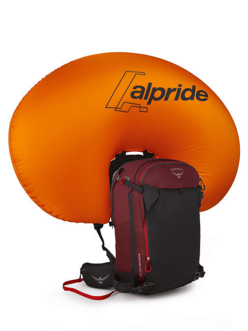 Osprey Soelden Pro Avy 32 II Ski Touring Backpack, Red Mountain