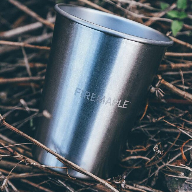 Fire Maple Stainless Steel Cups 2pcs Antarctic 350ml, Silver