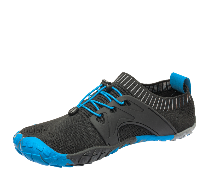 Bennon Bosky Barefoot Shoes, Black/Navy Blue