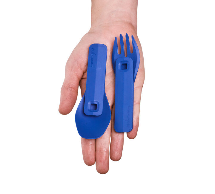 Humangear GoBites CLICK Utensils, Blue