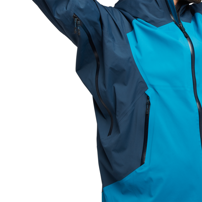 Black Diamond Recon Lt Stretch Shell Women's Men's Ski Jacket, Kingfisher-Indigo
