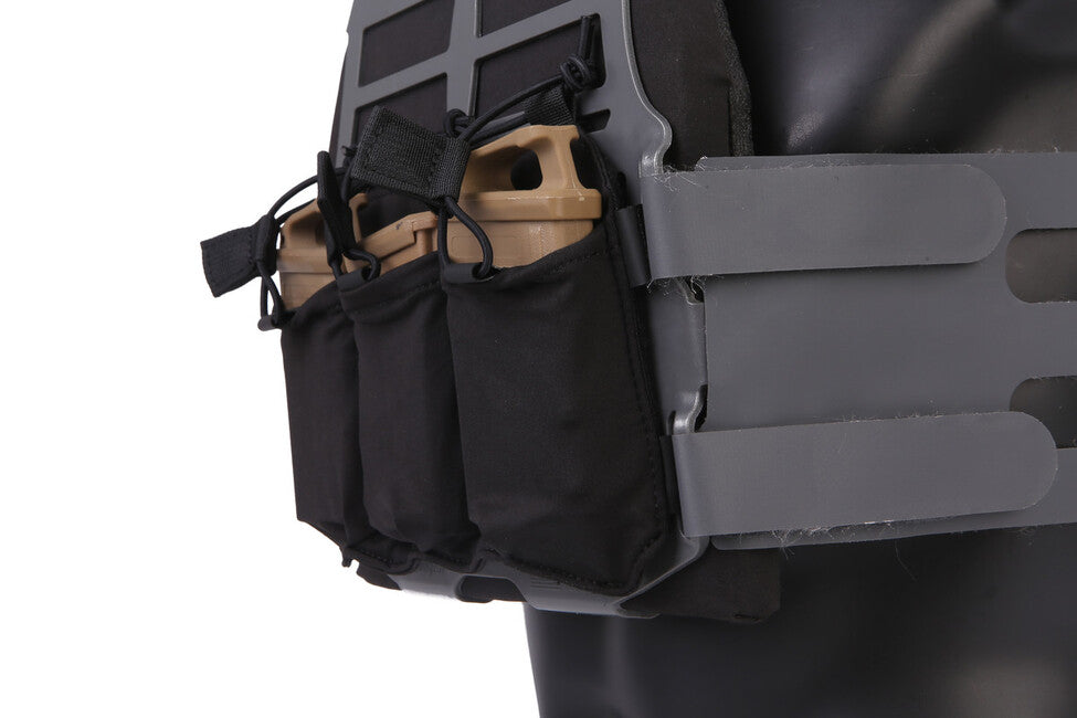 Emersongear Triple Magazine Pouch for SS TAC Vest, Black