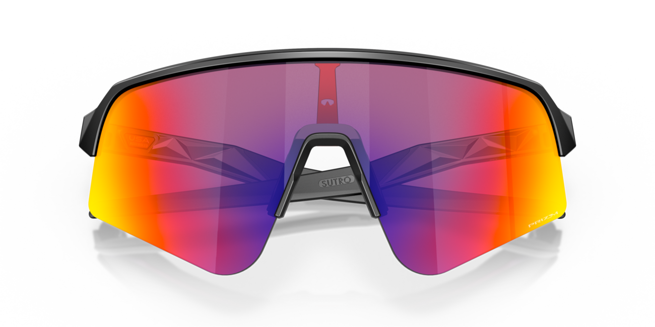 Oakley Sutro Lite Sweep Sunglasses, Matte Black Frame, Prizm Road Lenses