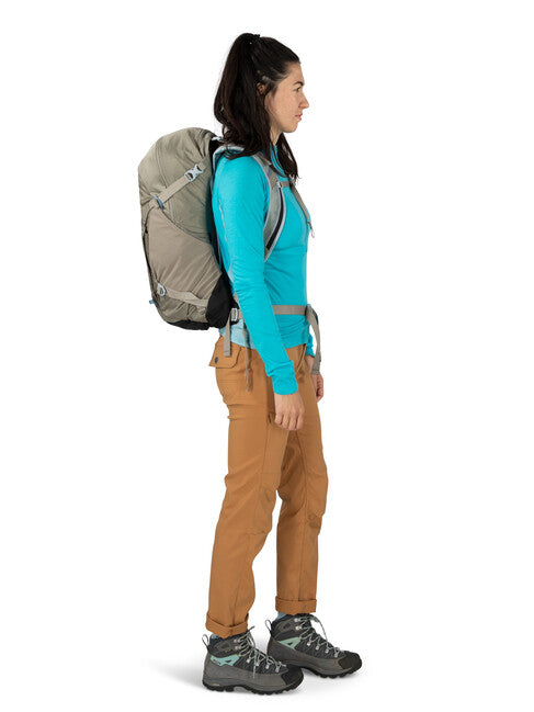 Osprey Hikelite 26 Hiking Backpack, Tan Concrete