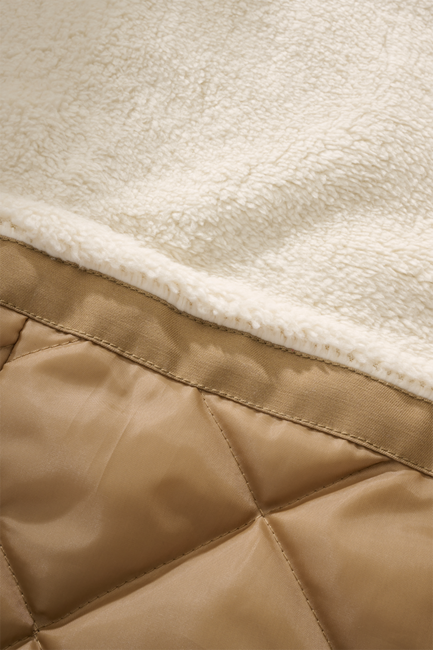 Brandit Marsh Lake Teddy Parka, Camel