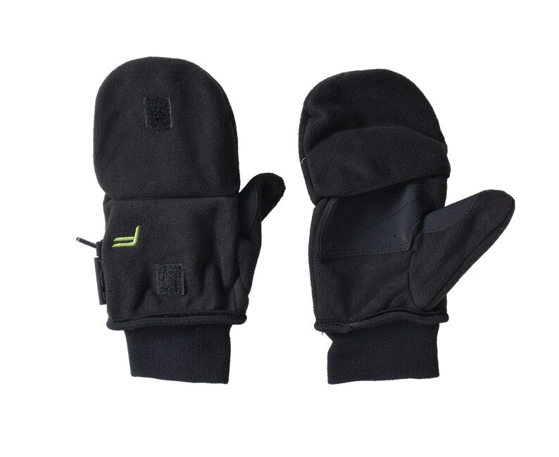 Front-open Gloves, Black
