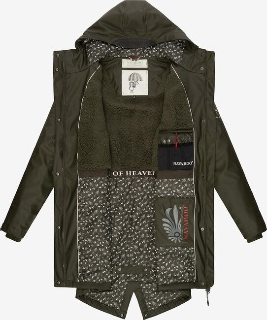 Navahoo Women's Waterproof Jacket Flower Of Ocean