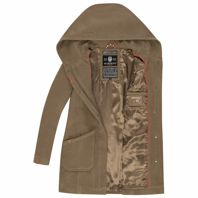 Marikoo Women's Winter Jacket with Hood Maikoo