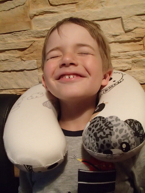 BasicNature Kids Neck Pillow Cartoon