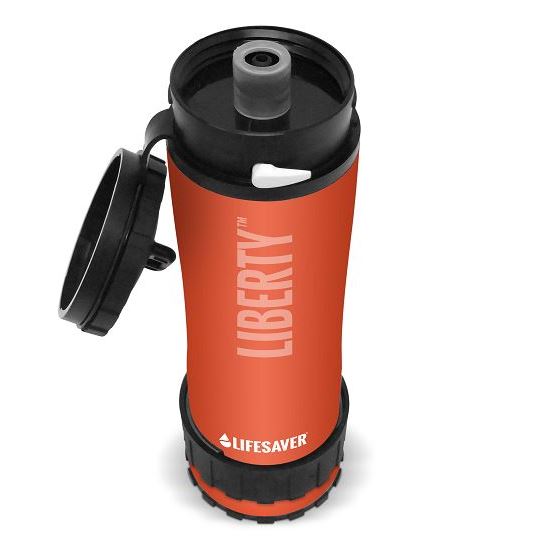 Lifesaver Liberty Water Bottle 400ml, Orange