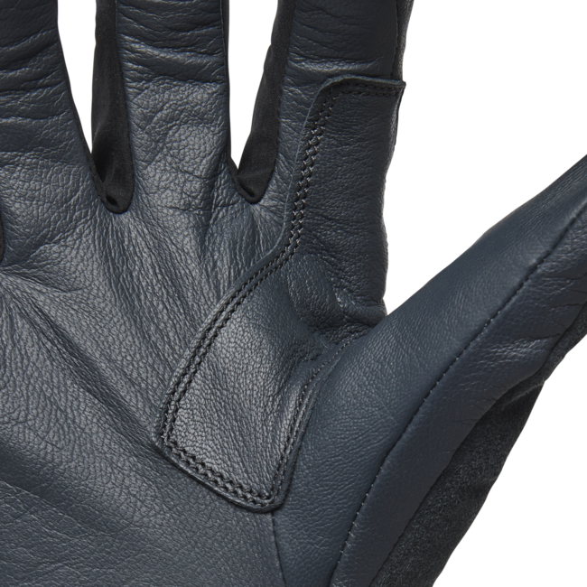 Black Diamond Punisher Leather Gloves, Black