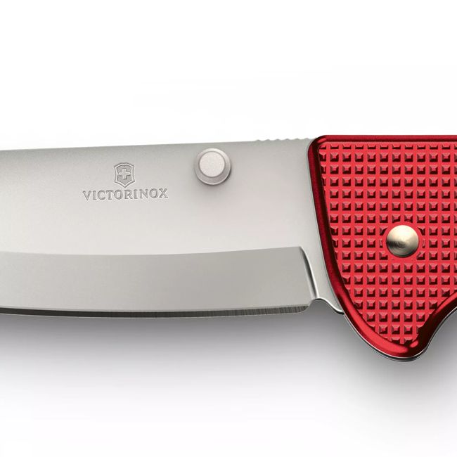 Victorinox Evoke Alox Pocket Knife, Red