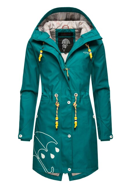 Marikoo Dancing Umbrella Women's Waterproof Jacket