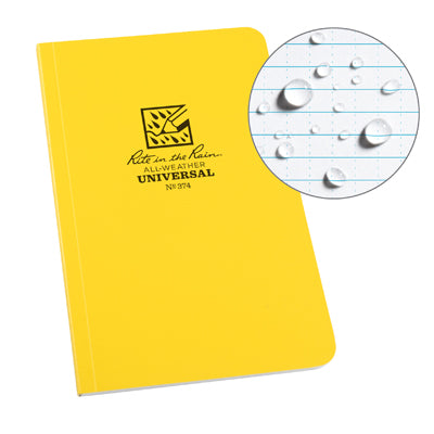 Rite in the Rain Field-Flex All-Weather Notebook Yellow No. 374