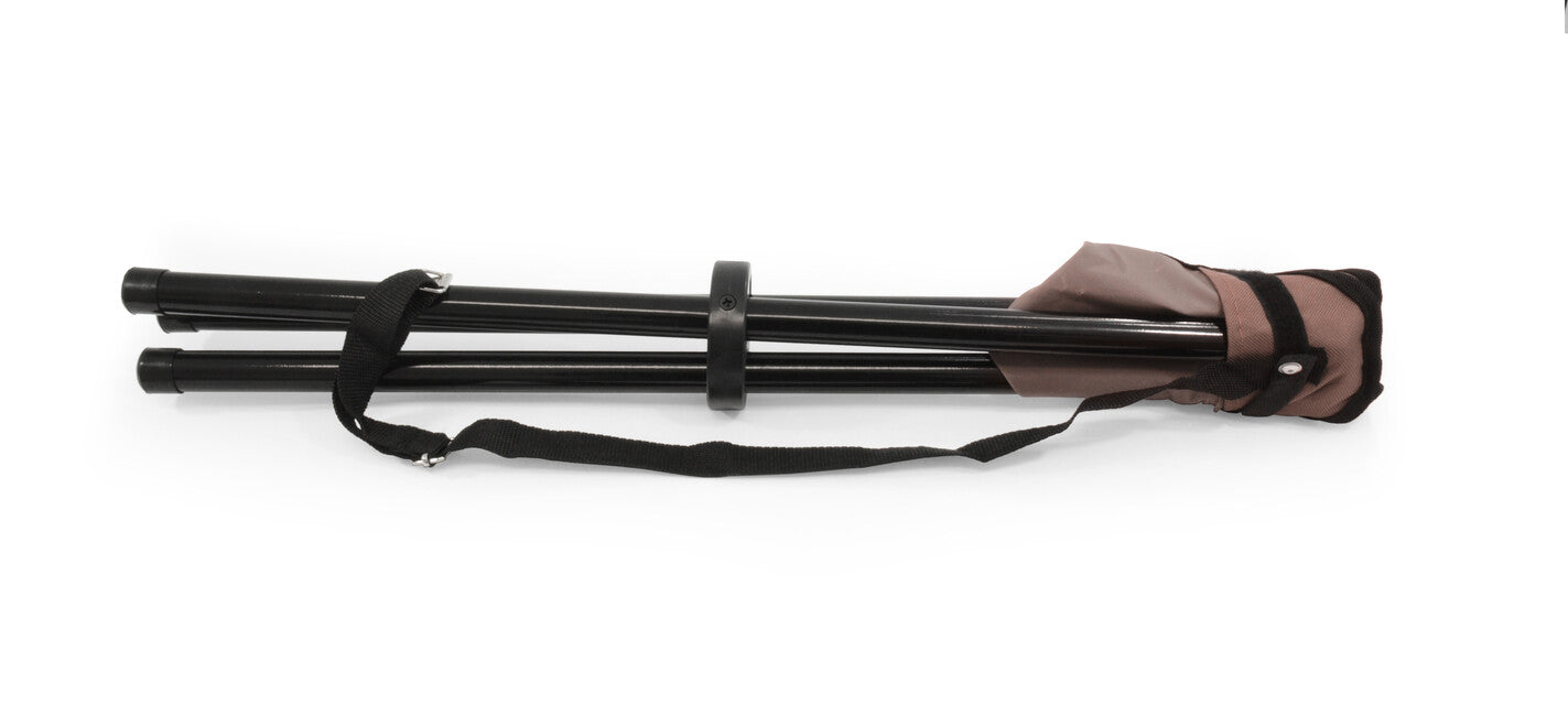 BasicNature Travelchair Tripod, Brown