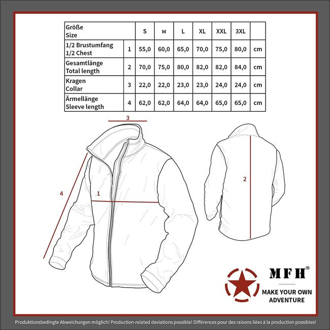 MFH US Field Jacket ACU Rip-Stop, M 95 CZ Camo