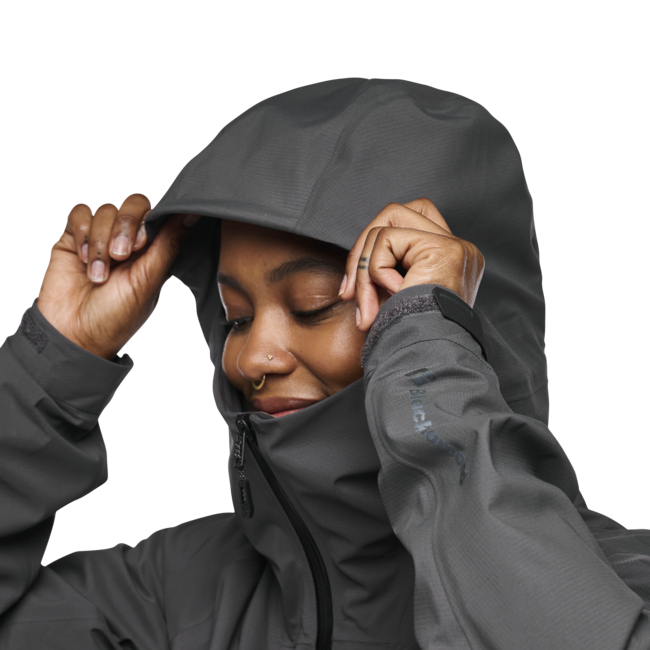 Black Diamond Women's Highline Stretch Shell Jacket, Anthracite