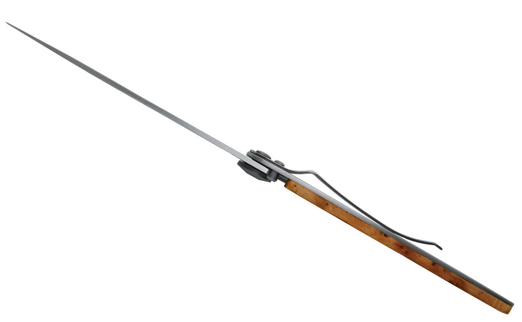 Deejo zatvárací nôž Serration titan wood Trout
