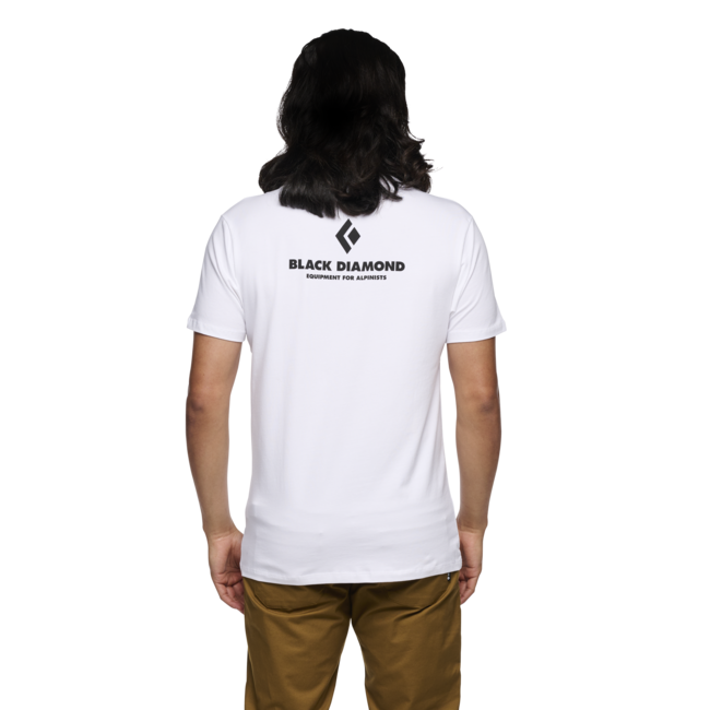 Black Diamond Equipment for Alpinist Men's T-Shirt, White