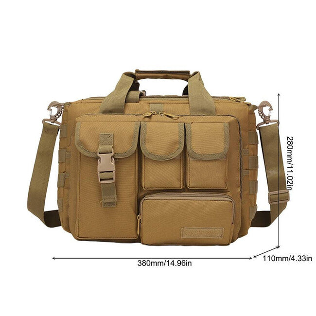 DRAGOWA Laptop Bag, Olive