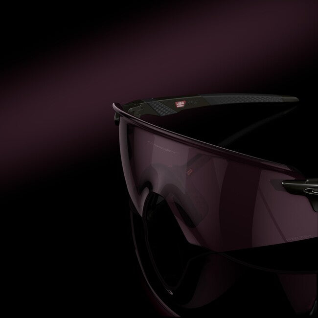 Oakley ENCODER Sunglasses, Matte Olive Frame, Prizm Road Black Lenses