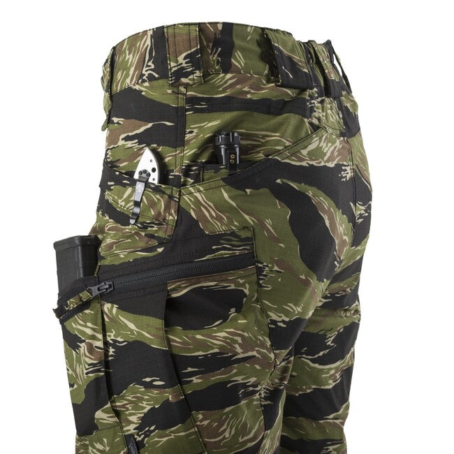 Helikon-Tex UTS krátke taktické nohavice 11'' - PolyCotton Stretch Ripstop - Tiger Stripe