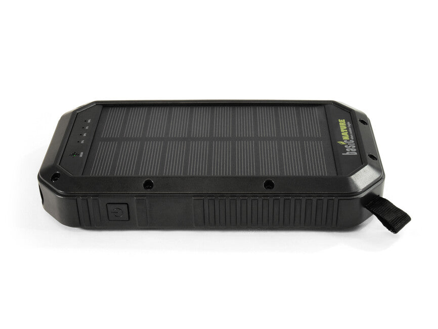 BasicNature Powerbank 20K με Ασύρματη Φόρτιση Qi και Ηλιακό Πάνελ