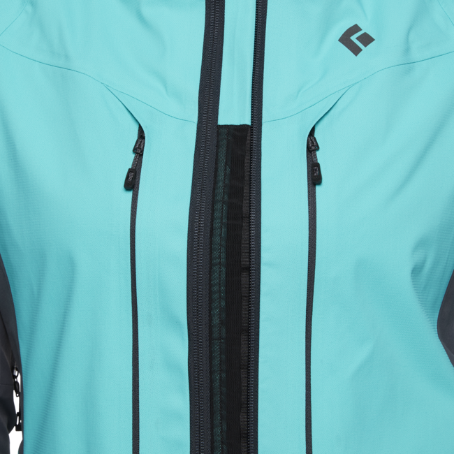 Black Diamond Women's Dawn Patrol Hybrid Shell, Dark Patina