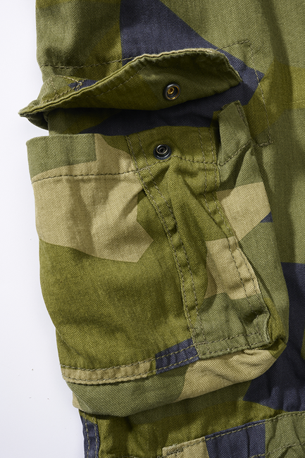 Brandit Urban Legend Shorts, Swedish Camo M90