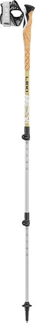 LEKI Cross Trail TA τrekingové ραβδιά, λευκό-χρυσοκαφέ-μαύρο, 100 - 135 cm