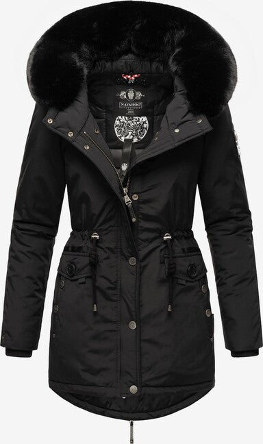 Navahoo Women's Winter Parka Sweety Deluxe, Black
